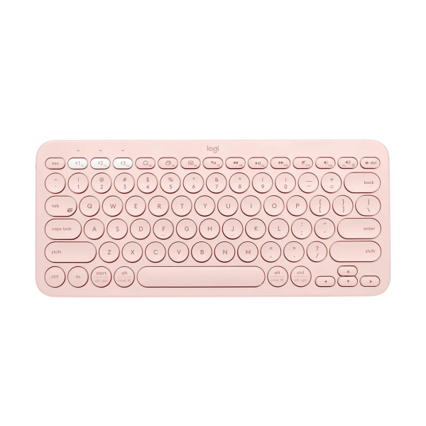 Logitech Keyboard K 380 Multi-Device Bluetooth Keyboard - Rose